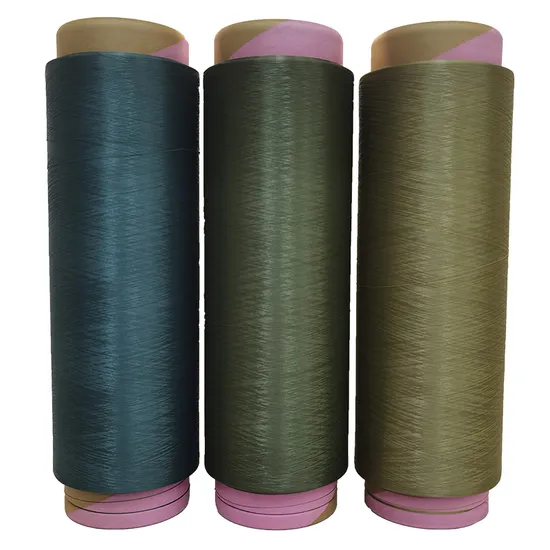 AA 70d/68f 100% Polyamide 6 Nylon6 Filament Dope Dyed DTY Yarn 