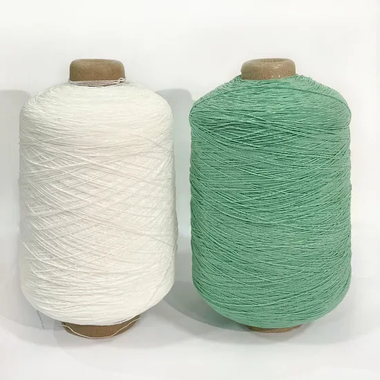 Rubber Covered Yarn Rubber Latex Thread Yarn for Socks Elastic Yarn 
