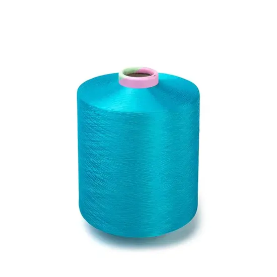 Glow in The Dark Knitting Yarn Recycled Polyester Yarn AA Grade 150/144 Anti Pilling Yarn 