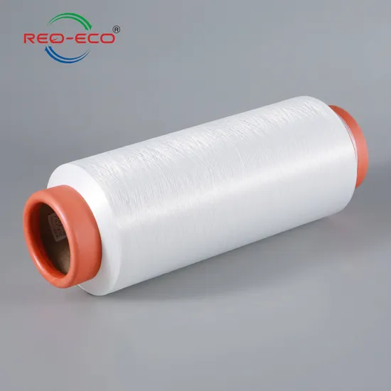 100% Polyester Raw White 20d~150d Semi
