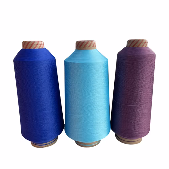 High Stretch 100d/2 Nylon 6 DTY Hank Dyed Yarn for Socks