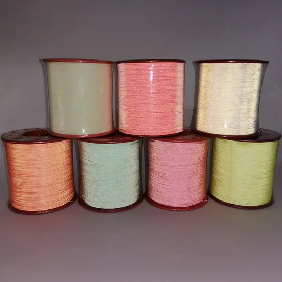 150d / 2 Embroidery Reflective Thread Sewing Reflective Yarn for Weaving 