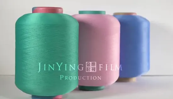 High Quality 70/24/2 100% Nylon 6 DTY Twist Dope Dyed High Stretch Polyamide Yarn 