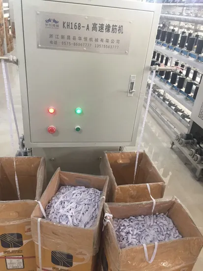 Rubber Covered Yarn for Sports Uses 