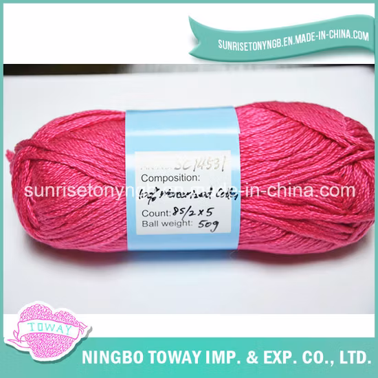 Kingeagle Manufacture Best Price 100% Polyester Crochet Glow in The Dark Knitting Yarn