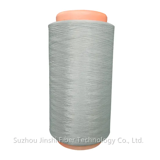 100% Polyester DTY Reflective Yarn/Fluorescent Yarn 