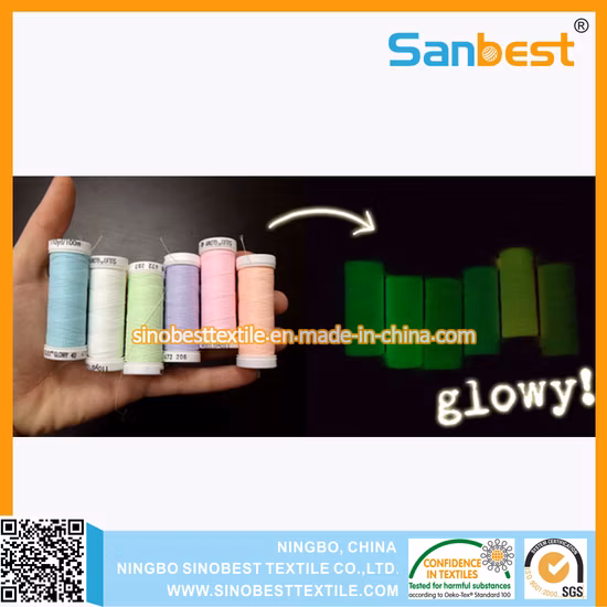 Yarn 5000m Glow in The Dark Yarn Luminous Embroidery Glow Yarn