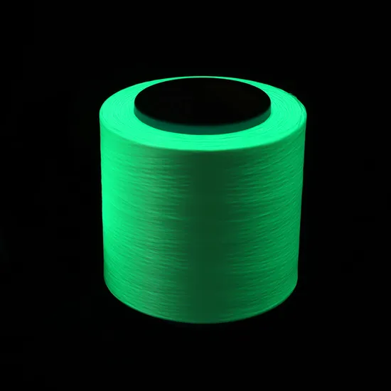 120d Luminous Embroidery Thread Polyester Glow in The Dark Yarn 